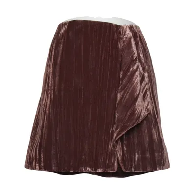 Rok (Lila) van H&M Conscious Collection Exclusive Polyester, Lyocell, Polyamide