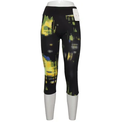 Træningsleggings (Sort, Flerfarvet) fra Fashion Design Elastan, Polyamid
