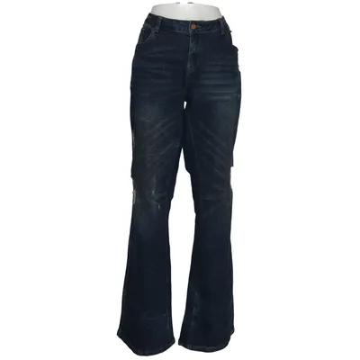 Jeans (Blå) från Flamingos Bomull, Elastan, Polyester