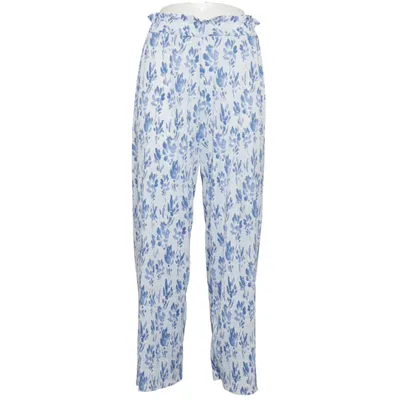 Palazzo broek (Blauw, Wit) van Rich & Royal Gerecycled polyester