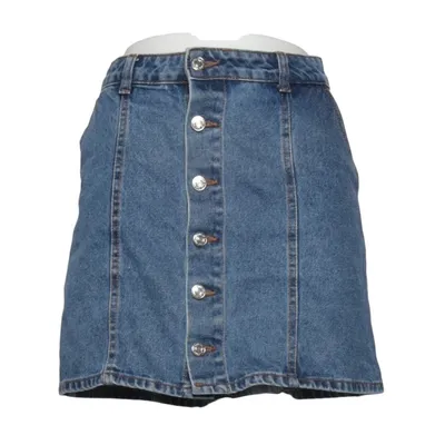 Jupe en jean (Bleu) de Mango Denim Coton biologique
