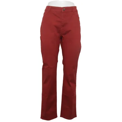 Chinos (Red) from Christian Berg Cotton, Elastane