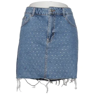 Jeanskjol (Blå) från Mango Denim Bomull