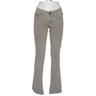 Corduroy broek (Grijs) van Promod Katoen, Elastaan