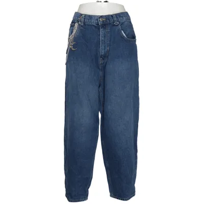 Spijkerbroek (HIGH WAIST BALLOON LEG) van Clockhouse Katoen