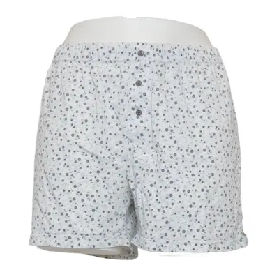 Pyjamasshorts (Hvid, Blå) fra Benetti Bomuld