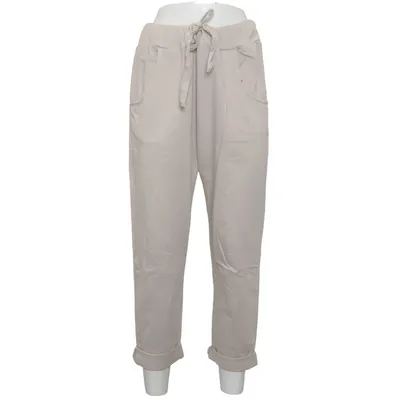 Sweatpants (Beige) from Wendy Trendy Cotton, Elastane