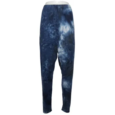 Leggings (Blue, White, Multicolored) from Fashion Nova Elastane, Polyester