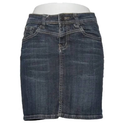 Denim skirt (Blue) from Remin is cence boy Cotton, Elastane
