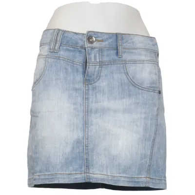 Jupe en jean (Bleu) de 17&co. Coton, Polyester