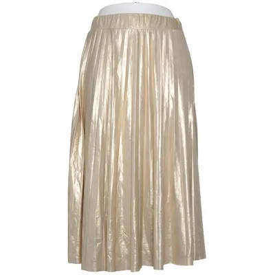 Jupe (Or) de Verso Élasthane, Polyester, Viscose