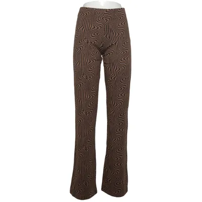 Bukser (Brun, Sort) fra 24Colours Elastan, Polyester, Viscose