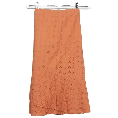 Rok (Oranje) van Tesini Katoen