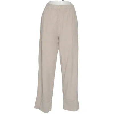 Corduroy broek (Beige) van American Vintage Katoen