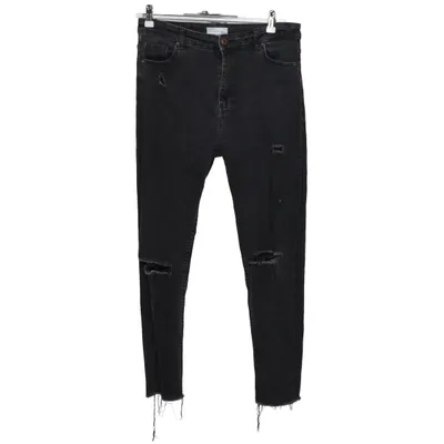 Spijkerbroek (HIGH WAIST SKINNY) van Bershka Denim Katoen, Elastaan, Polyester