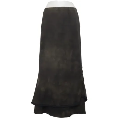 Långkjol (Grön) från Chalou Polyester, Viskos