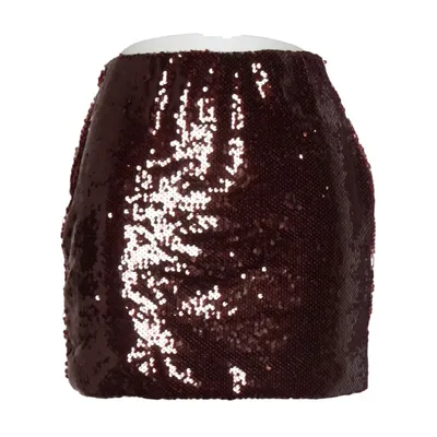 Kjol (Röd) från LVCILIA Elastan, Polyester, Viskos