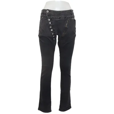 Jeans (Grå) från Mozzaar Bomull, Elastan