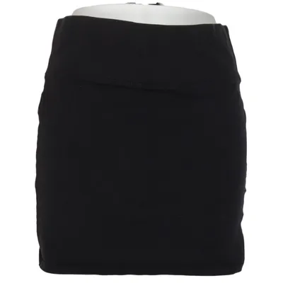 Kjol (Svart) från Basics Bomull, Elastan