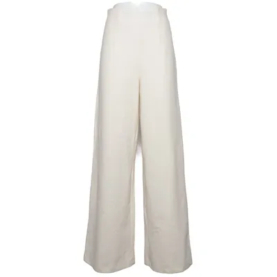 Palazzobukser (Hvid) fra H&M Bomuld, Polyester, Elastan
