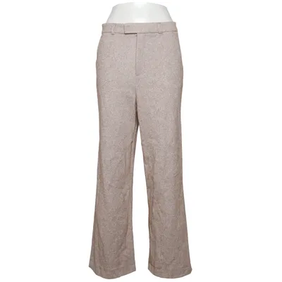 Jakkesætsbukser (Beige) fra Ganni Bomuld, Polyester