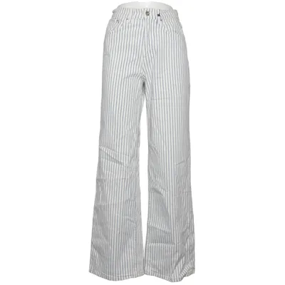 Jeans (Onlhope Ex Hw Wide Stripe Pant) von ONLY Blue Denim Baumwolle, Elasthan