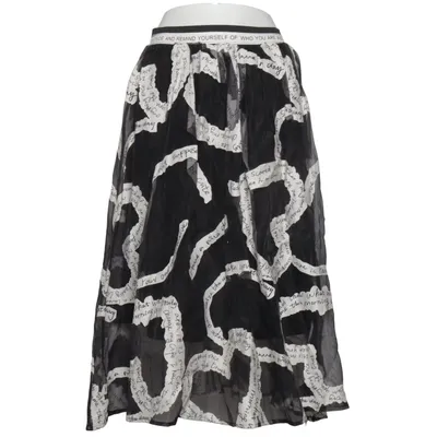 Kjol (Svart, Vit) från Aikha Polyester