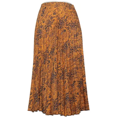Långkjol (Gul, Svart) från Reken Maar Polyester