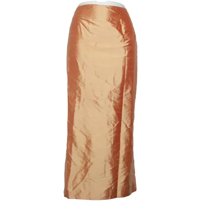 Långkjol (Beige) från Christian Berg Acetat, Silke