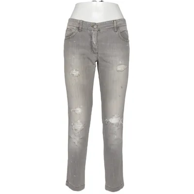 Jeans (Grå) fra Dolce & Gabbana Bomuld, Polyester