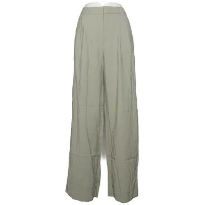 Palazzo broek (Grijs) van Mango Katoen, Polyester, Viscose