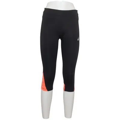 Sportleggings (Zwart, Oranje) van Asics Elastaan, Polyester