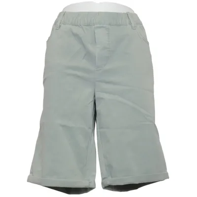 Korte broek (Groen) van Denim & Co Katoen, Elastaan