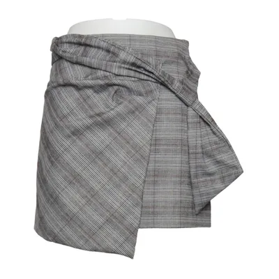 Skirt (Gray) from Kilibbi Elastane, Viscose