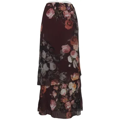 Långkjol (Lila, Flerfärgad) från Apart Polyester