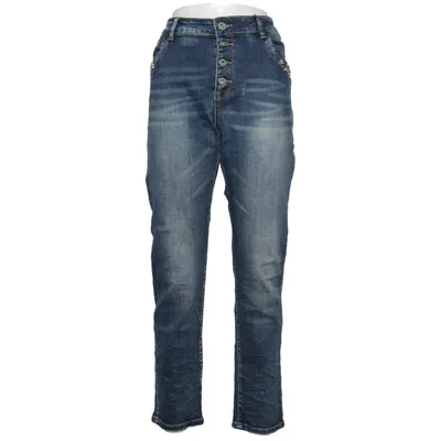 Jeans (Blå) från Karostar Bomull, Elastan, Polyester, Viskos