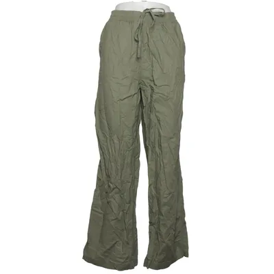 Palazzo pants (Green) from H&M Cotton, Linen