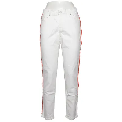 Jeans (White, Red) from Blend She Cotton, Elastane