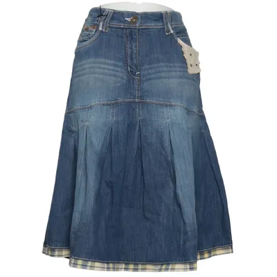 Denim skirt (Blue, Multicolored) from Joe Browns Cotton, Elastane