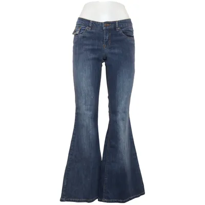 Jeans (Blå) fra Flashlights Bomuld, Elastan