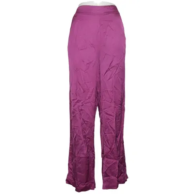 Palazzobukser (Lm-Sbsatin Purple Pants) fra Eksept Viscose
