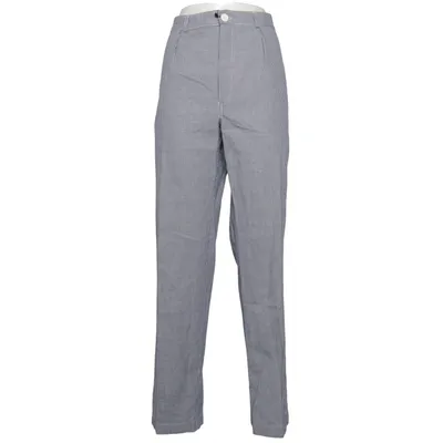 Broek (Blauw, Wit) van Kris Van Assche Katoen, Polyester