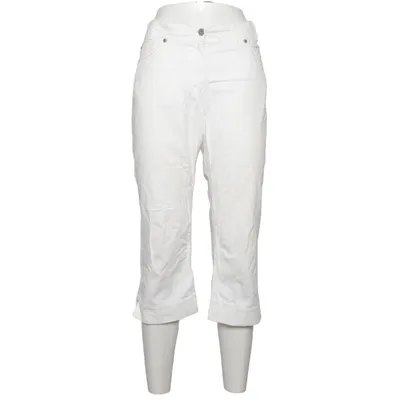 Three-quarter pants (White) from Roma Cotton, Elastane