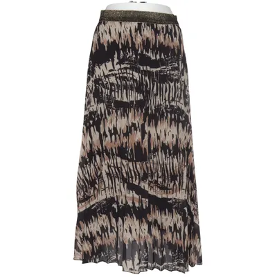 Jupe longue (Noir, Beige) de Fashion Highlight Élasthane, Polyester