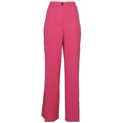Suit pants (Pink) from Bershka Elastane, Polyester, Viscose