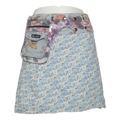 Wikkelrok (Blauw, Meerkleurig) van Moshiki Katoen