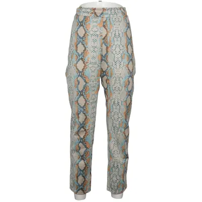 Byxor (Blå, Brun, Vit) från Monaco Blue Elastan, Polyester