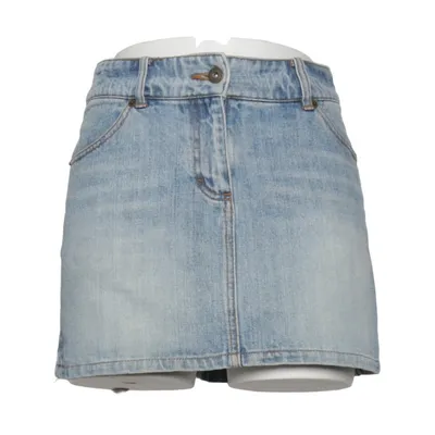 Denim skirt (Blue) from H&M Cotton
