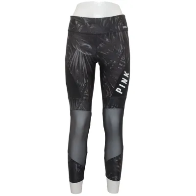 Sports tights (Black, Gray) from Pink Elastane, Polyamide, Polyester