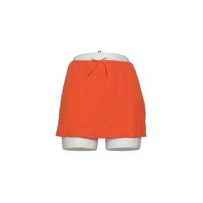 Skirt (Orange) from Urban Outfitters Linen, Viscose